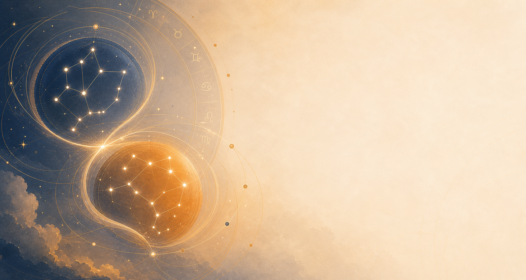 Nakshatra matching illustration with paired constellations